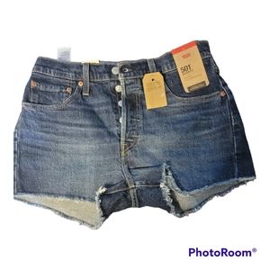Levi's Women's Original Shorts in "Salsa Shaker"